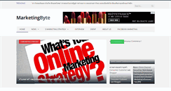 Desktop Screenshot of marketingbyte.com
